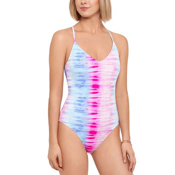 Salt + Cove Juniors Day Dreamer One-Piece Swimsuit, Size XS - Picture 4 of 9